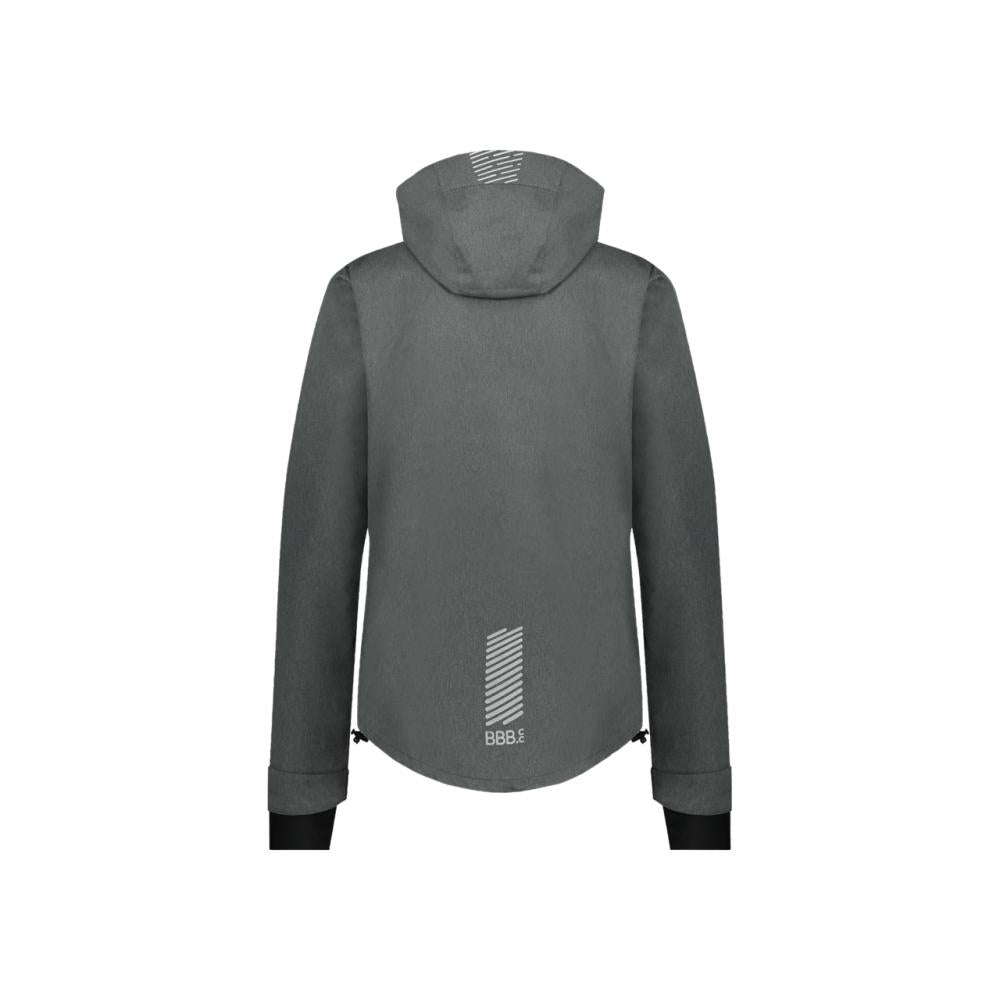 BBB Cycling BBB rain jacket Rainshield explorer S grau - leichte, wasserdichte Rad-Regenjacke