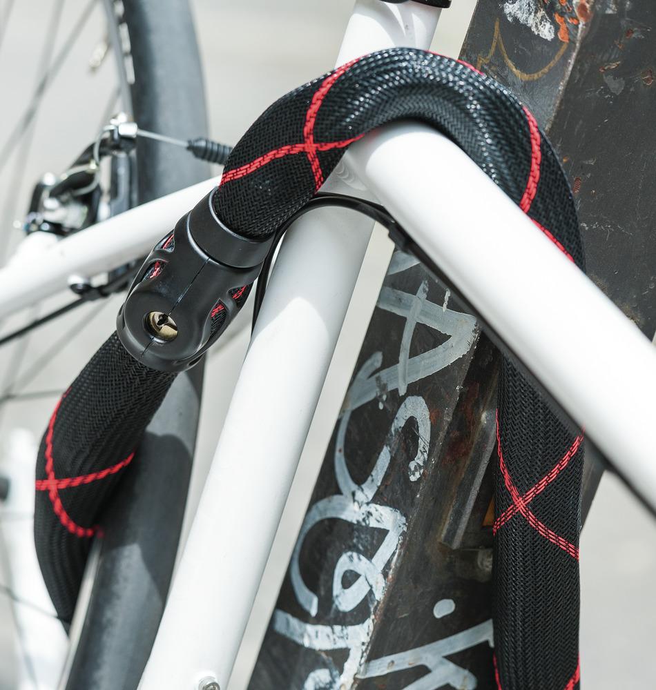ABUS IVY Chain 9210/85 Kettenschloss - 85 cm, schwarz