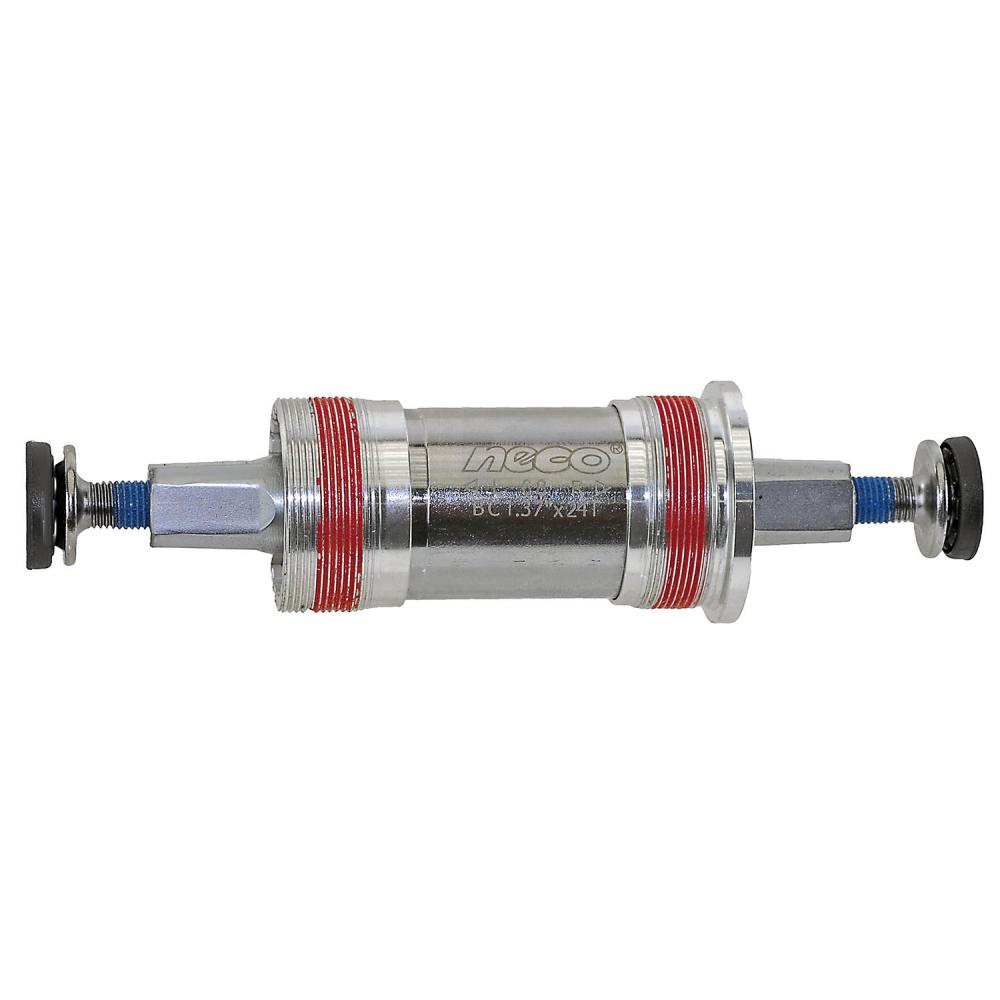 NECO Innenlager 4-Kant BSA 68 mm Achse 107,5 mm CrMo Hohlachse Alu-Schalen gedichtet JIS Industrielager