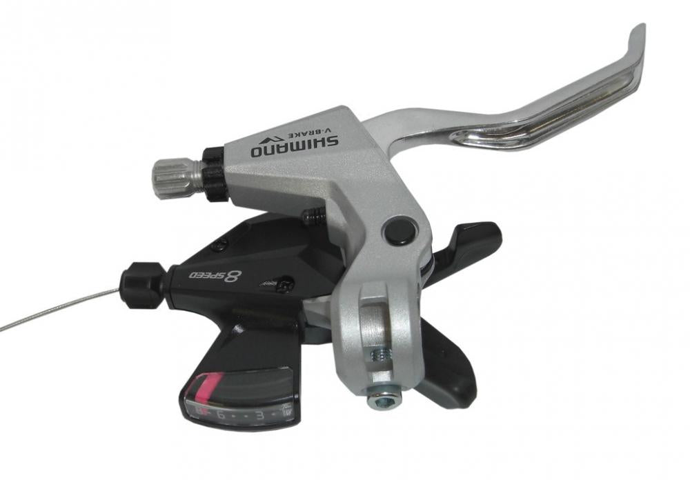 SHIMANO Schalt-/Bremshebel ST-M310 8-fach Rechts 2 Finger - 8-fach, Silber