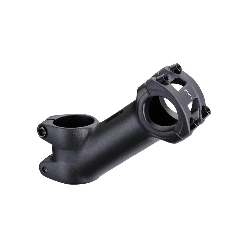 BBB Cycling BBB Vorbau HighRise 35D 25.4 25 schwarz - komfortabler Lenker-Vorbau mit hoher Stabilität