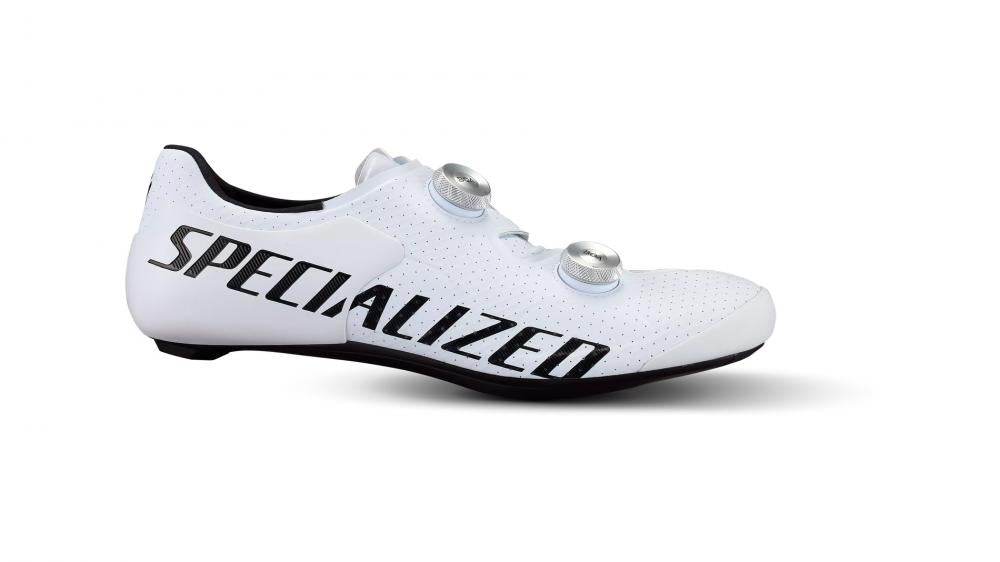 Specialized S-Works Ares Rennradschuhe Team White Größe 46 - Profi-Fahrradschuhe für maximale Kraftübertragung
