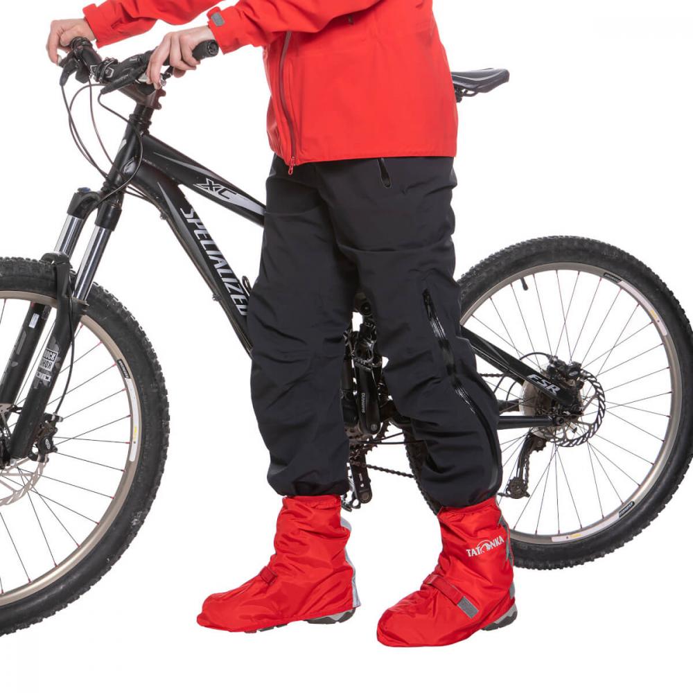 Tatonka Velo Gaiter - Fahrradgamaschen Unisex mit Spritzwasserschutz
