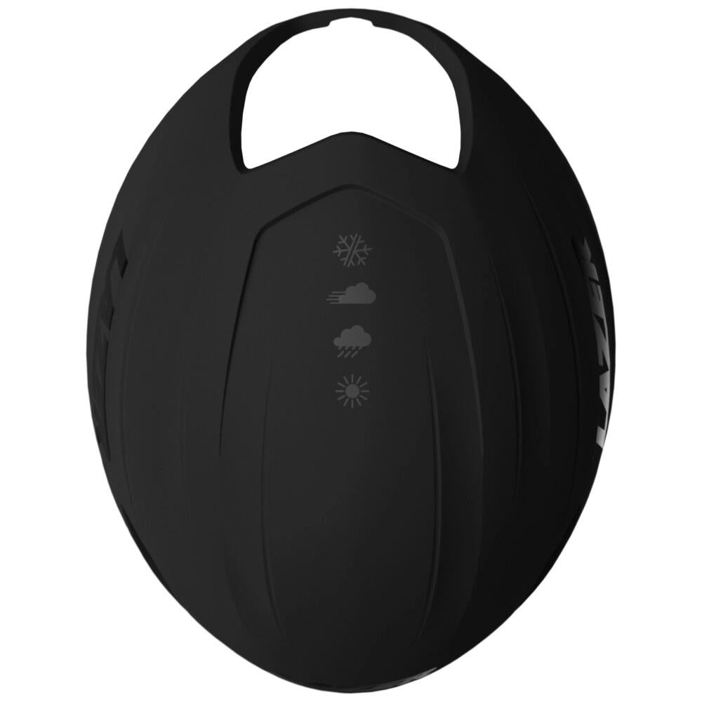 LAZER Aeroshell Z1 KinetiCore Matte Black M - aerodynamische Helmabdeckung mit Wetterschutz