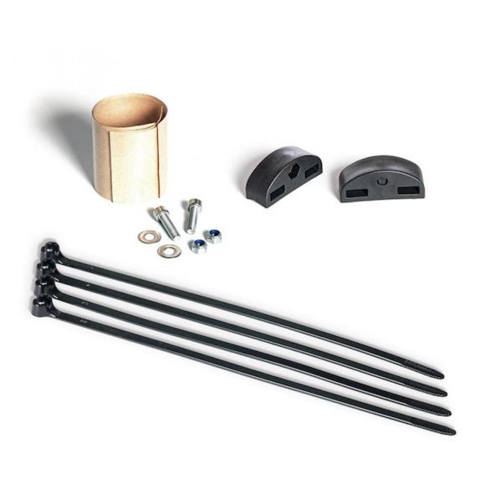 Old Man Mountain Fit Kit Steckachse HR M12x1.75 164-167 mm Schwarz - stabile Achsmontage für Gepäckträger