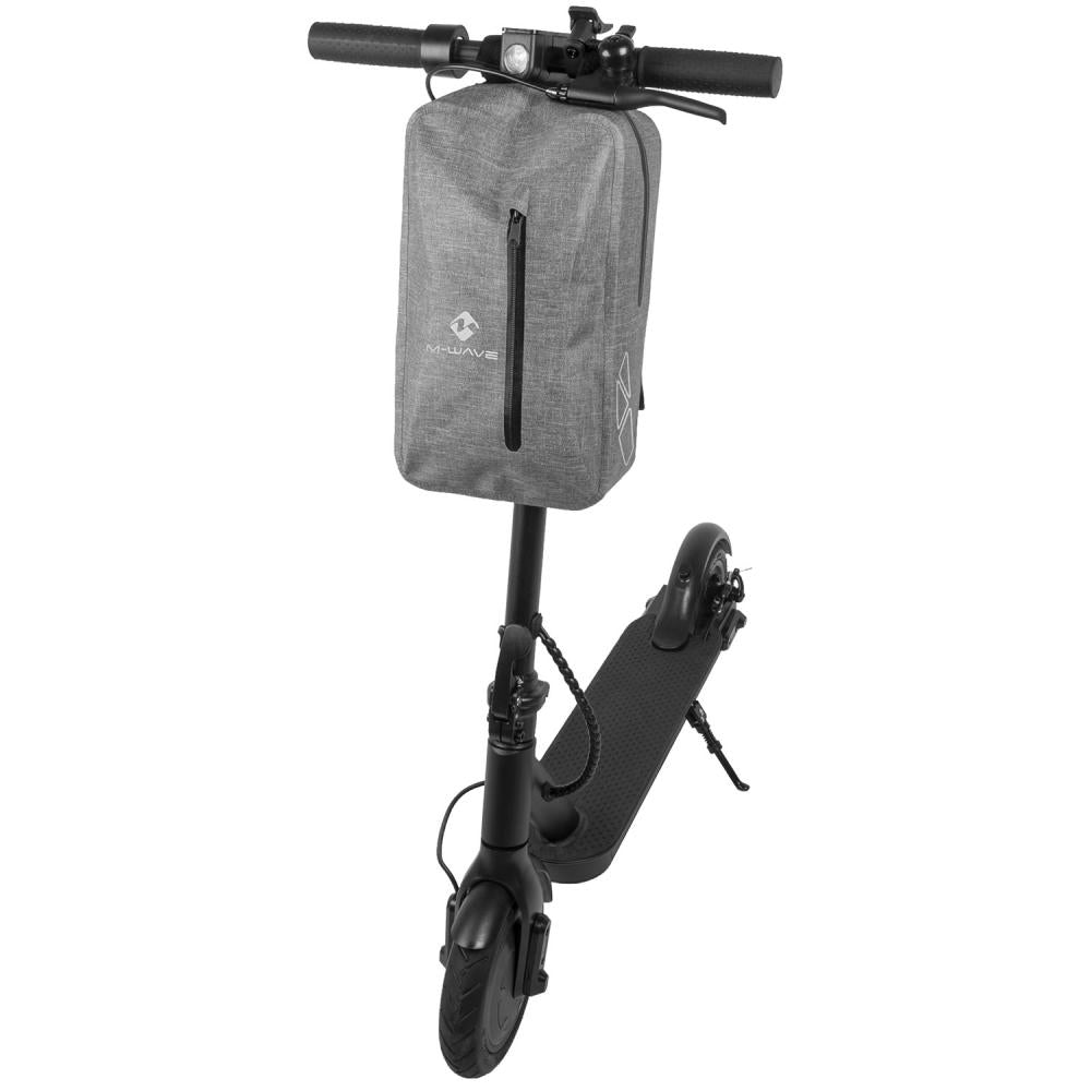 M-WAVE Lenkertasche Suburban Messenger Compact - kompakte, wasserdichte Lenkertasche für Fahrrad & E-Scooter