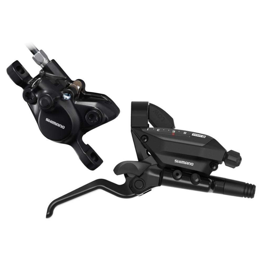 SHIMANO Scheibenbremse ST-EF515+BR-MT200, rechts, 8-fach brake - 200, 8-fach