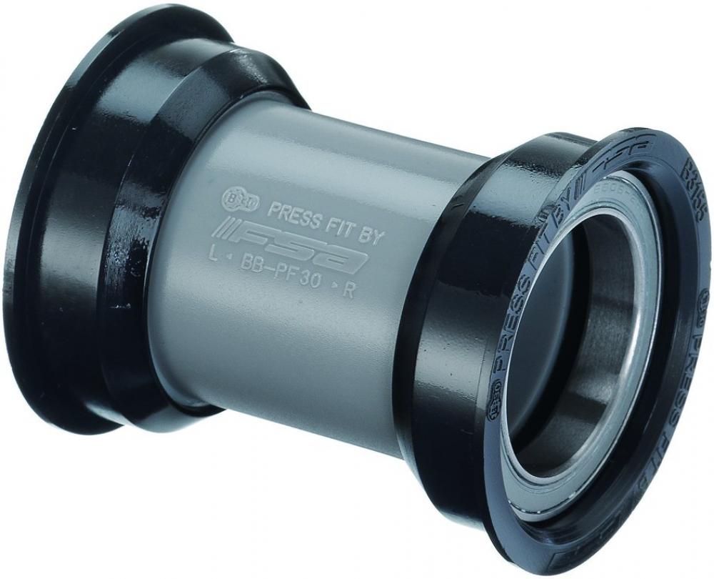 FSA Innenlager Road PF30/BB386Evo auf BB30/BB386Evo Ø 30 mm Schwarz - ruhiger, effizienter Lauf