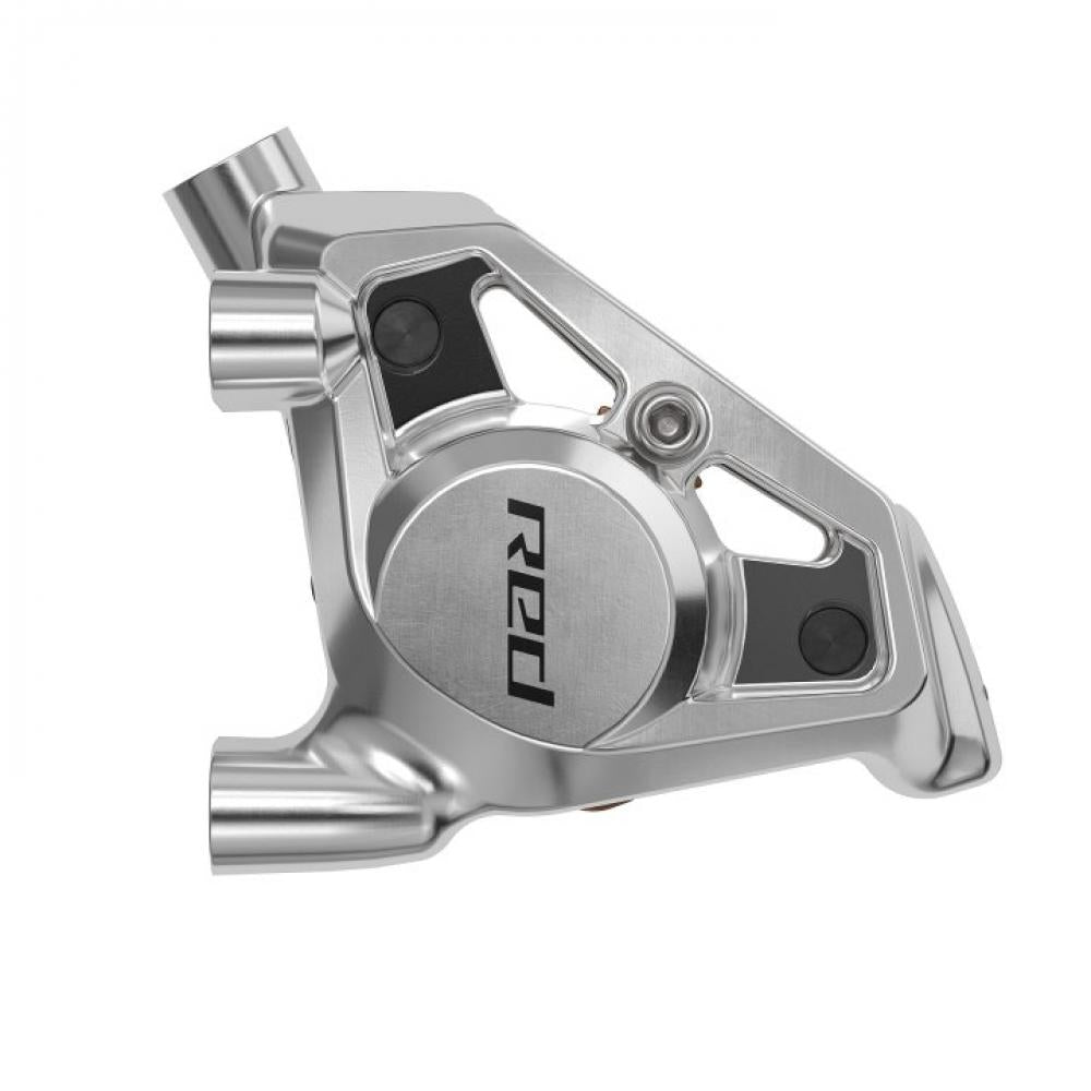 Detailansicht silberner SRAM RED MY25 AXS Schalt-/Bremshebel Upgrade-Kit Komponente für Fahrräder.