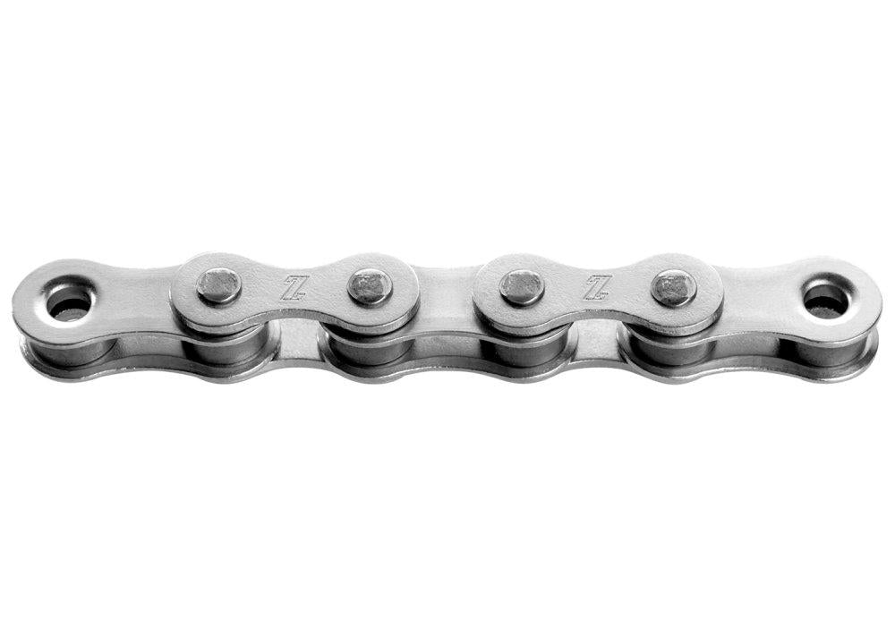 KMC Z1 Wide Fahrradkette, silber, 1/2 x 1/8 Zoll, 112 Glieder, für Singlespeed & Nabenschaltung.