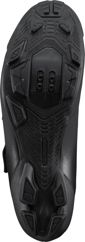 SHIMANO Fahrradschuhe XC102 Herren Damen MTB SPD Fahrradschuhe Größe 45 Schwarz