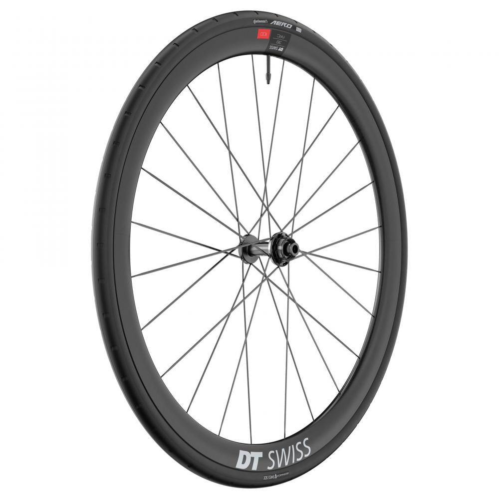 DT Swiss Laufrad ARC 1100 Dicut Disc 622 x 38 mm Schwarz - aerodynamisches Carbon-Rennradlaufrad