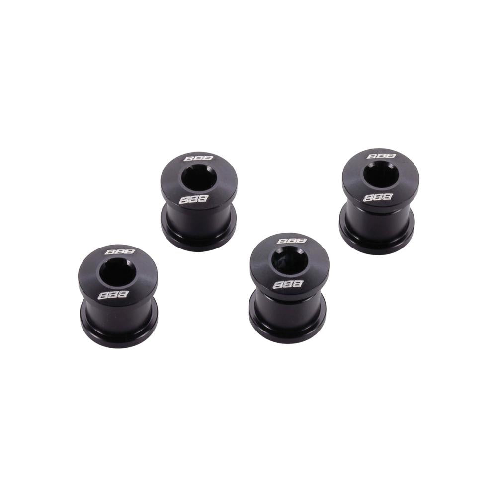 BBB Cycling Kettenblattschrauben FourStars alloy 7 mm schwarz - zuverlässige Montage