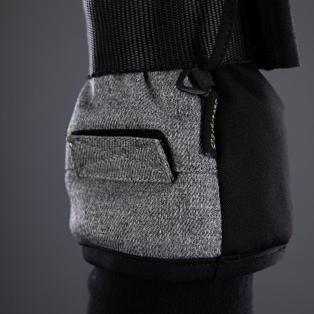 CHIBA Board Mitten - wasserdichte Primaloft-Fäustlinge mit Handgelenkschutz, Größe 10,5