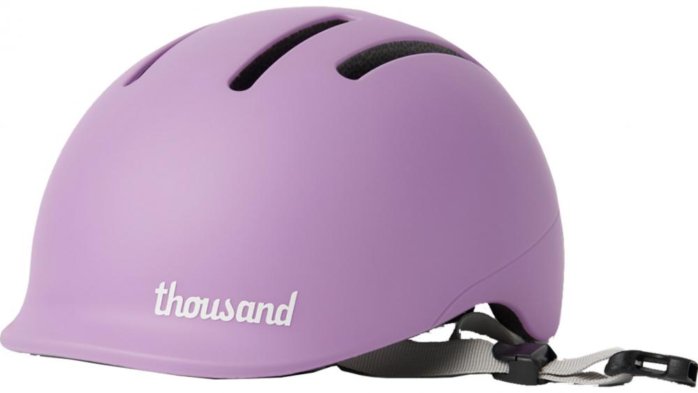 Thousand Kinderfahrradhelm Toddler Power Purple XXS 45-49cm - Leichter Unisex Helm mit Magnetverschluss, Belüftung, CPSC/EN1078 geprüft