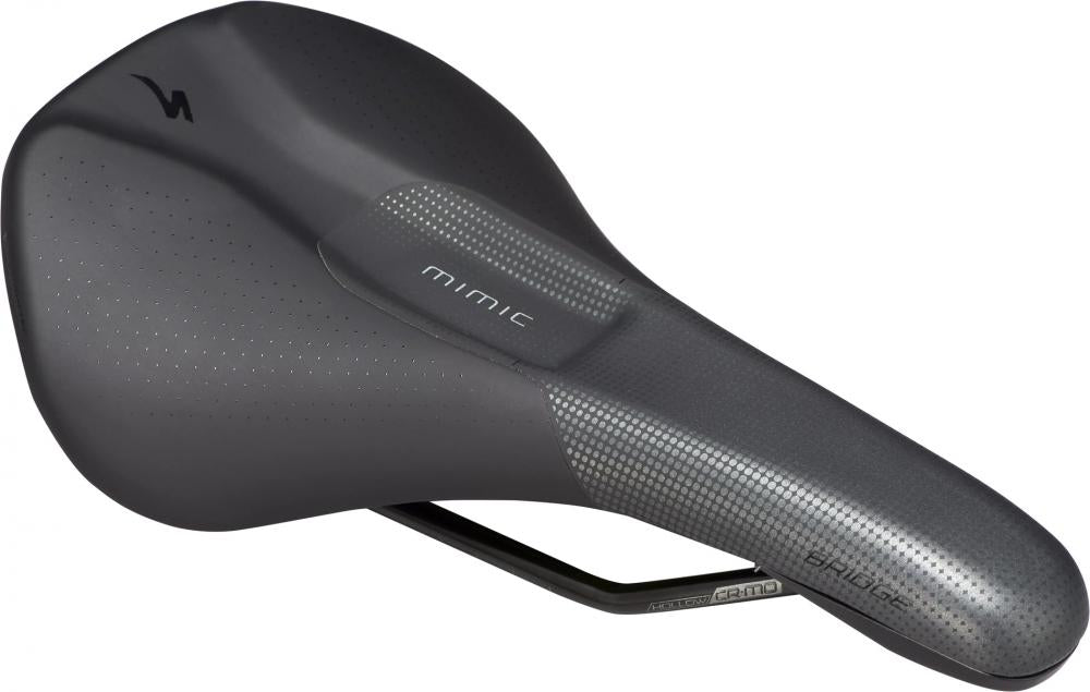 Specialized Bridge Comp Sattel mit Mimic Technologie - 143mm Breite - Damen Fahrradsattel für MTB & Trekking
