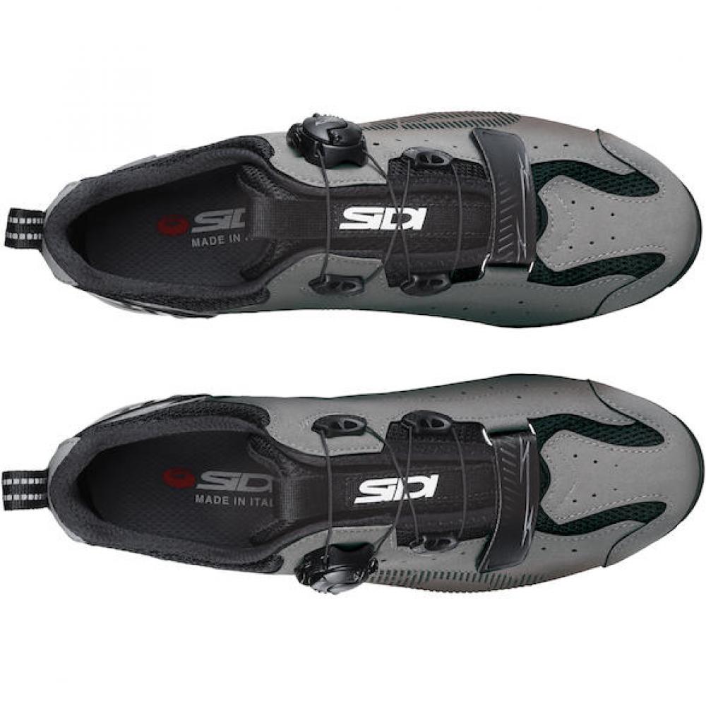Sidi MTB SD15 light grey/black 48 Hellgrau/schwarz - komfortabler MTB- und Tourenschuh