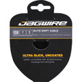 Jagwire Schaltzug Elite Ultra Slick hochglanzpoliert 1,1 x 2300 mm Silber - maximale Schaltpräzision