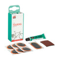 Rema Tip Top TT 02 SB Flickzeug mit Flicken, Vulkanisierflüssigkeit und Schleifpapier für Fahrradschläuche.