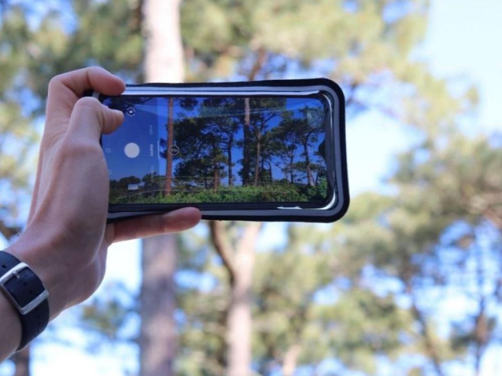 Shapeheart Ersatzhülle Kamera XXL Schwarz - Magnetische Smartphone-Halterung für Fahrrad
