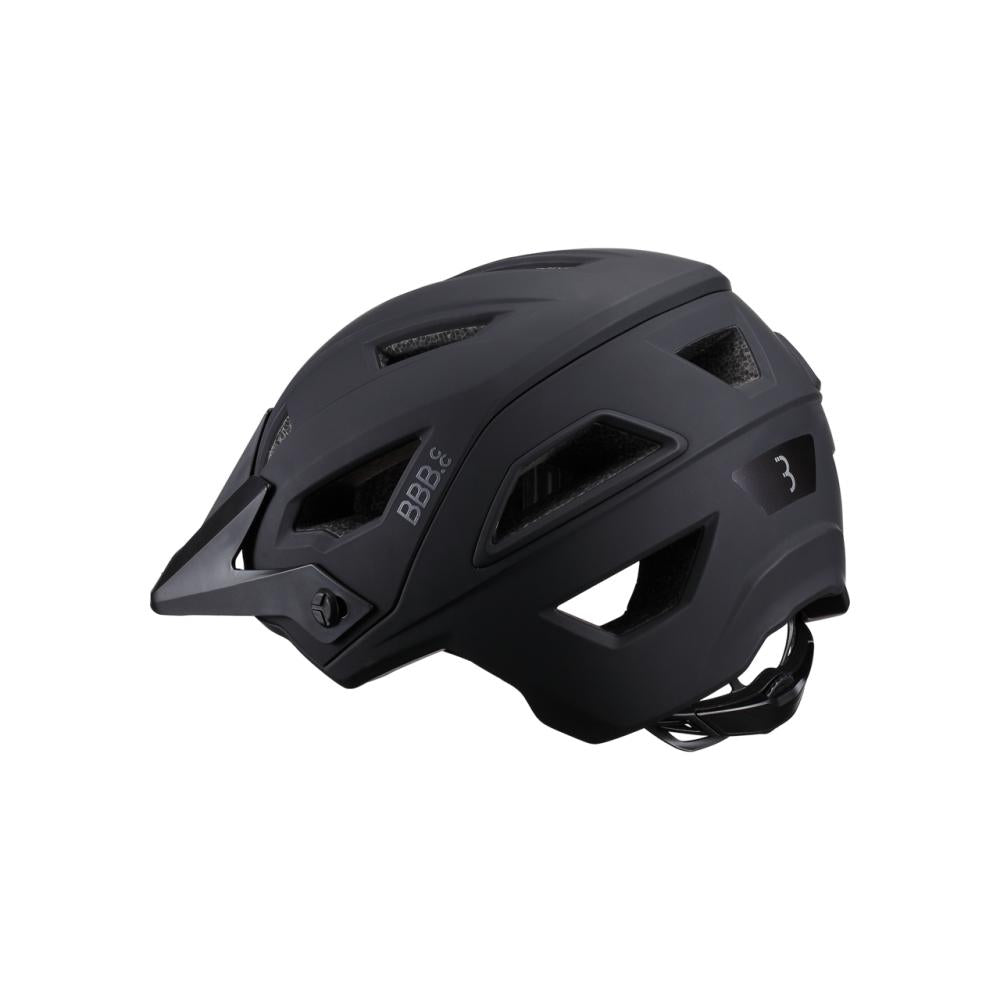 BBB Cycling BBB Helm Shore L (59-62cm) matt schwarz - sicherer MTB-Helm für Trail & Enduro