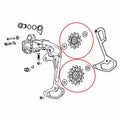SRAM XX Downhill T-Type Schaltrollen-Set - Schaltwerk Jockey Wheels