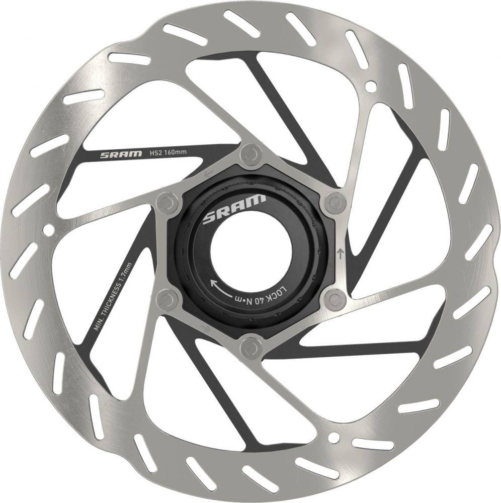 SRAM Bremsscheibe HS2 Centerlock - 160 mm