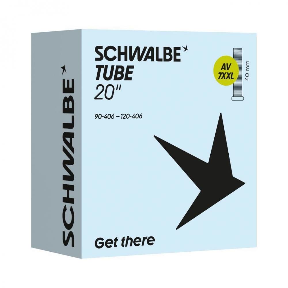 Schwalbe Schlauch Nr. 7XXL 20 Zoll 90-120-406 - AV 40 mm