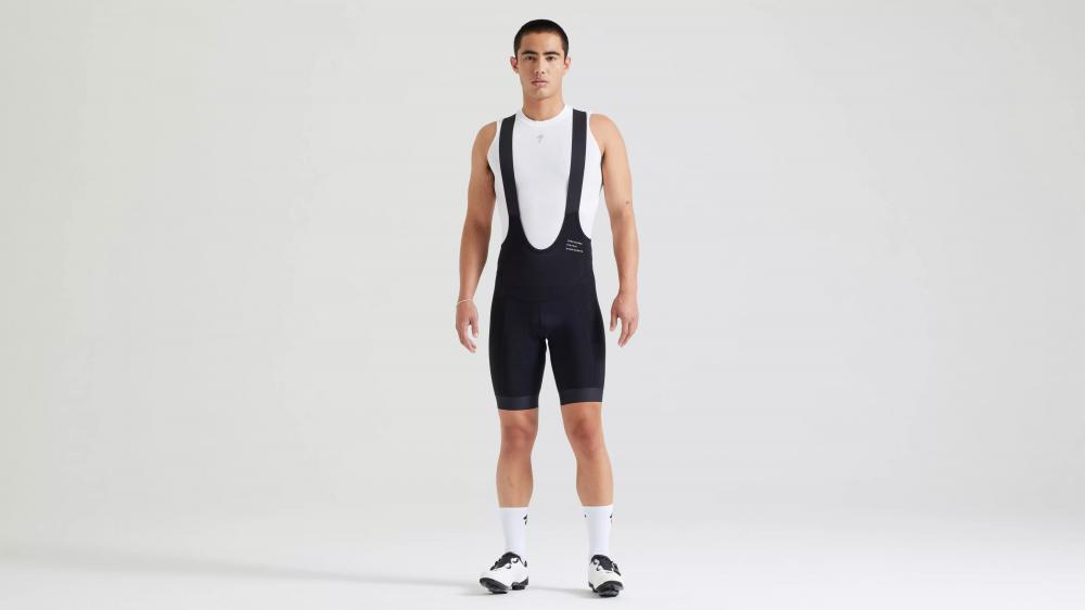 SBC Foundation Bib Short Herren Schwarz Größe S - Trägerhose für Radsport - Bibshort