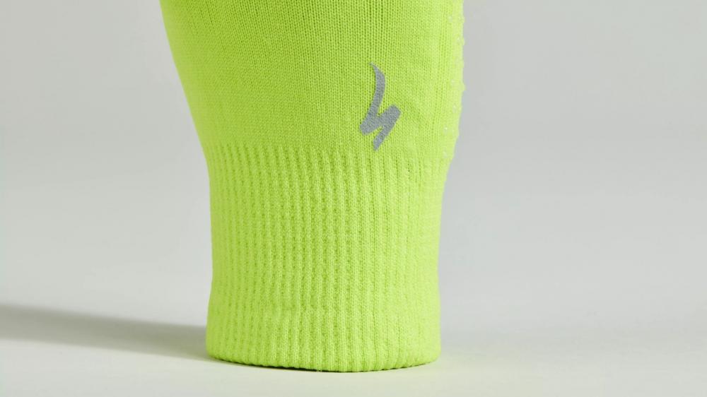 Specialized THERMAL KNIT Handschuh LF HYP L L HYPER GREEN - warmer MTB Langfinger Handschuh - Bekleidung