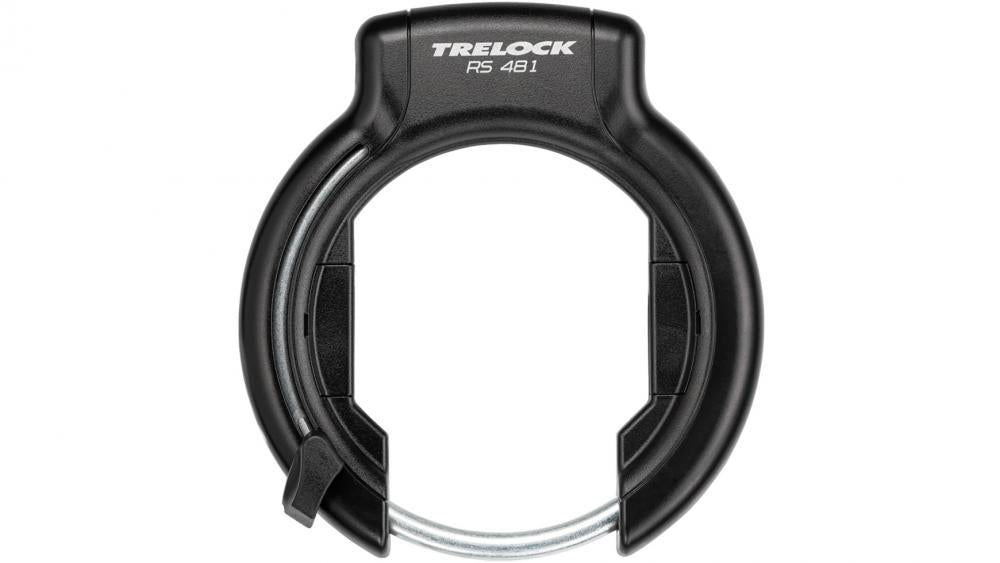TRELOCK Rahmenschloss RS 481 AZ XXL - extra breiter Durchlass XXL für breite Reifen