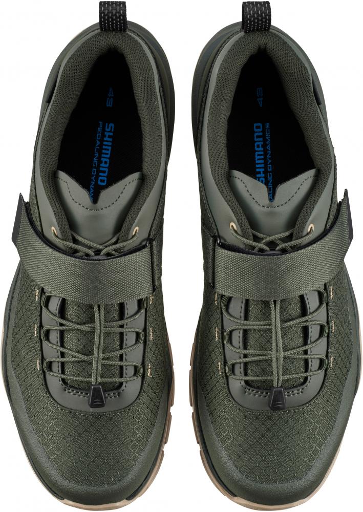SHIMANO SHIMANO Fahrradschuhe EX500 Touring SPD Fahrradschuhe Größe 48, Grün
