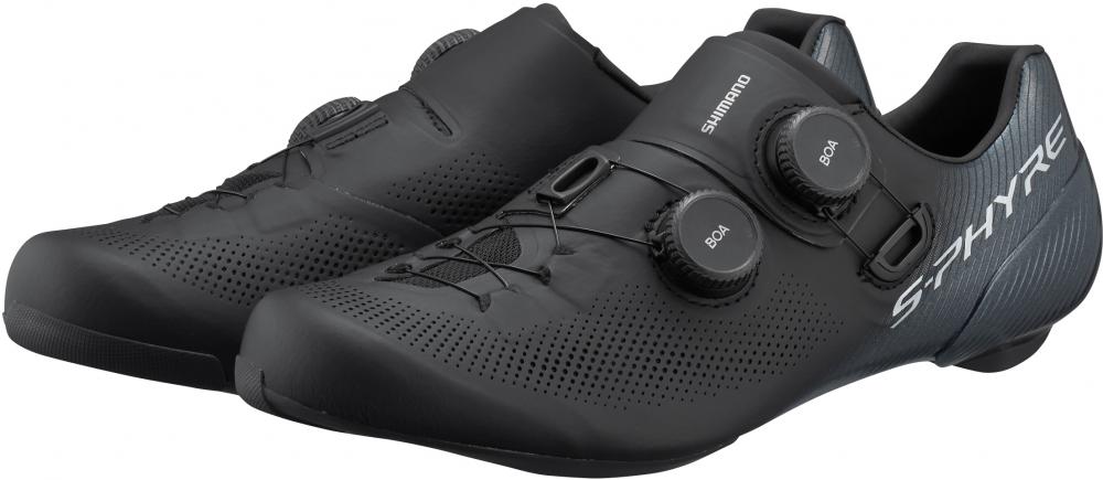 SHIMANO RC903 Rennradschuhe - SPD-SL, Herren/Damen, Größe 46 breit, Schwarz