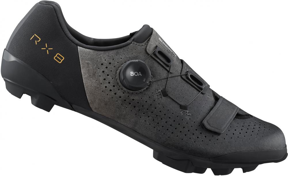 SHIMANO RX801 Fahrradschuhe - Gravel SPD, Herren/Damen, Größe 45, Schwarz