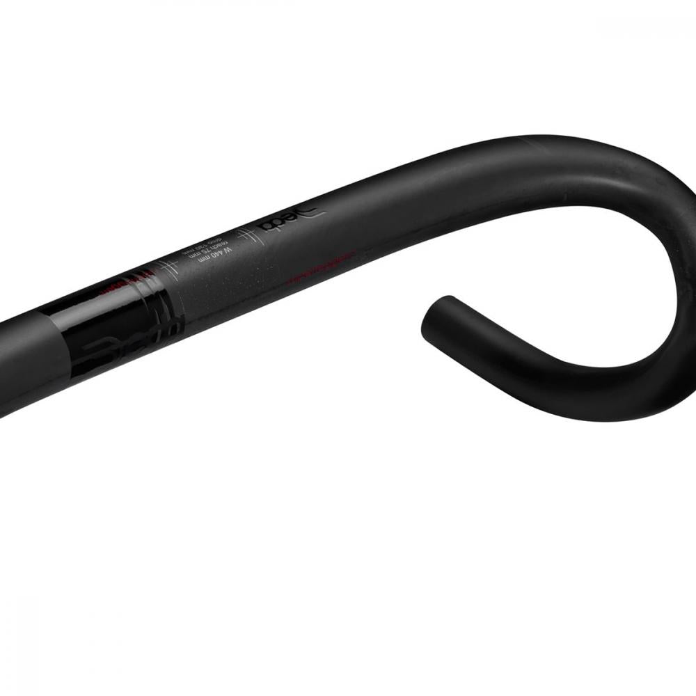 Deda Elementi Lenker Superleggera Carbon 42 Zentimeter polish on black - Rennradlenker aus HR40 Carbon, RHM Form, 31,7 Millimeter Klemmung, Reach 75 Millimeter, Drop 130 Millimeter