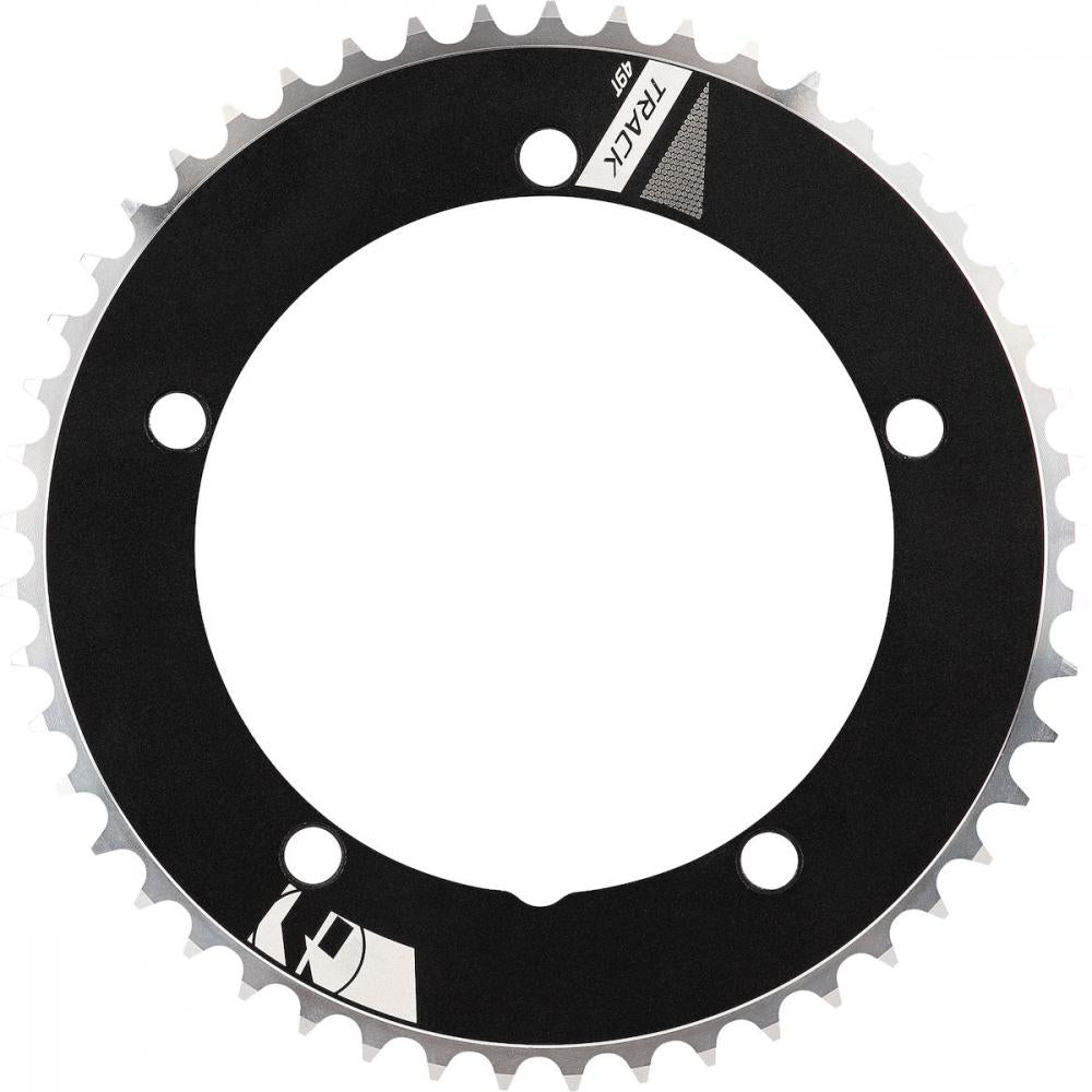 Vision Kettenblatt Track Non-Series 5-Arm 144 mm x 46 T Schwarz - CNC-gefräst AL7075/T6