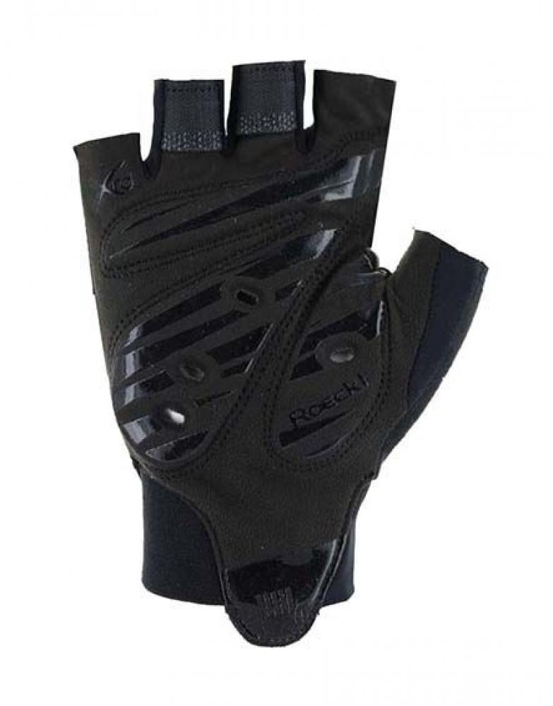 Roeckl Sports High Performance Bike Fingerhandschuhe Ivory 2 weiß schwarz Größe 10