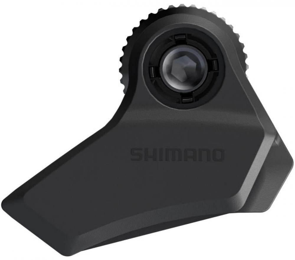 SHIMANO Kettenführung CD-EM800 E-Bike Rahmenbefestigung für 30/32Z, schwarz, von der Seite.