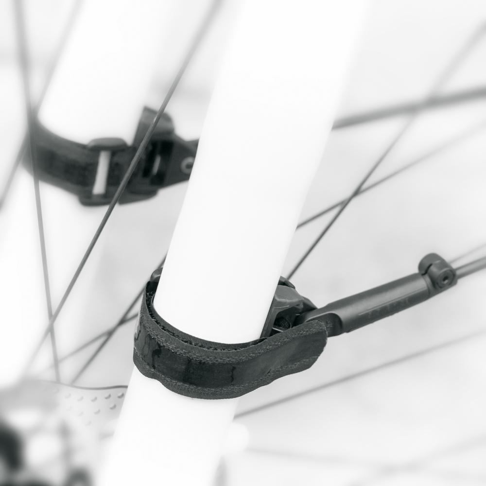 SKS VELOFLEXX 65 Schutzblech an Fahrradgabel mit Klettband, werkzeugfreie Montage für MTB, City- und Fitnessbikes.