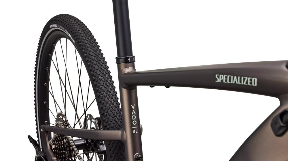VADO SL 4.0 E-Bike 2023 - Grau/Agave - Größe M - E-City Bike