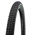 Schwalbe Marathon Plus Tour Drahtreifen 28 Zoll schwarz, unplattbarer Trekkingreifen mit Profil und Reflexstreifen.