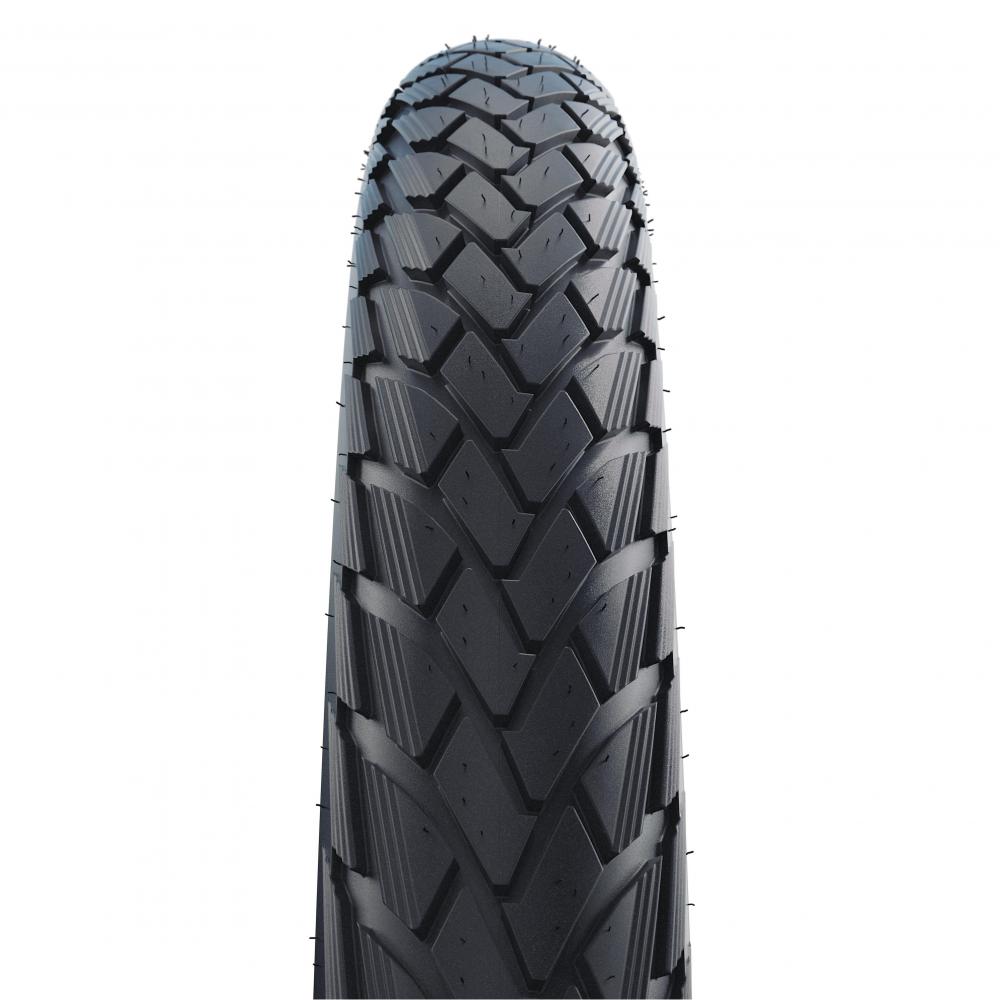 Schwalbe Marathon E-Bike Drahtreifen 37-622, schwarz, HS620 Profil, GreenGuard Pannenschutz, Reflexstreifen.