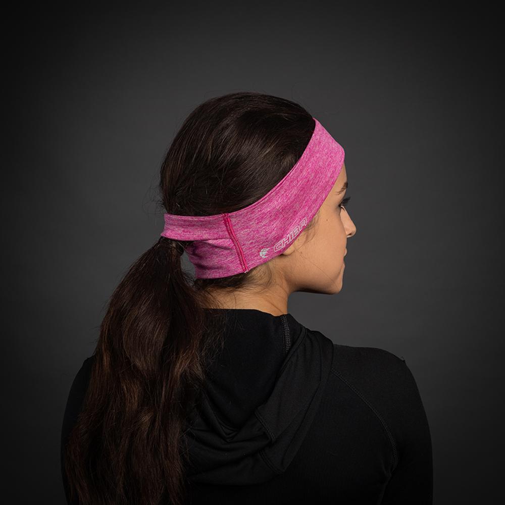 CHIBA Stirnband Pro Lady - S/M, pink, Thermostretch, reflektierend