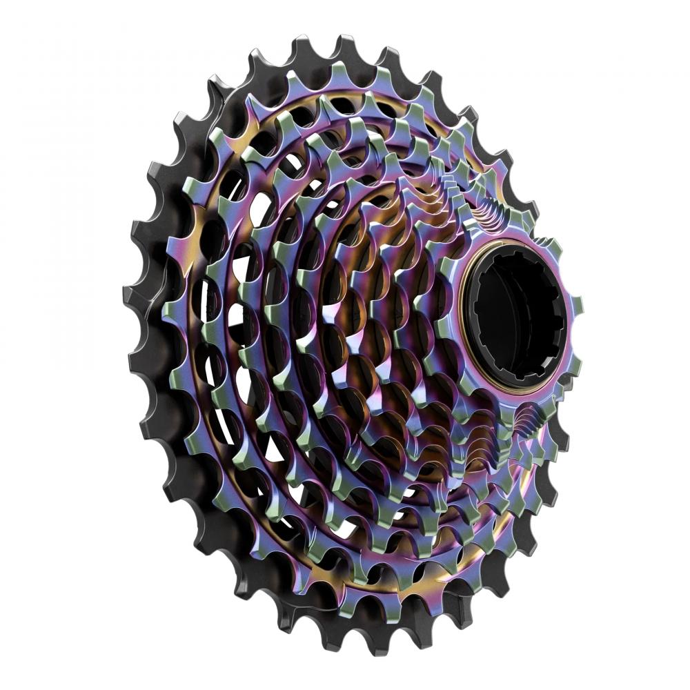 SRAM Kassette XG-1290 E1 10-28T Rainbow - leichte RED-Rennradkassette mit engen Gangsprüngen