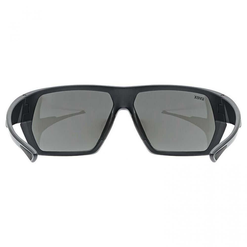 UVEX Sportstyle 238 Sonnenbrille black matt - Leichte, sportliche Brille mit UV-Schutz und verspiegelten Gläsern für optimalen Blendschutz