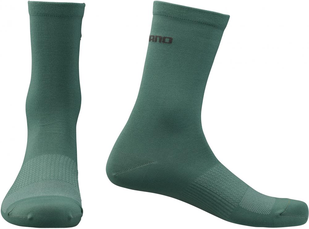 SHIMANO PERFORMANCE SOCKS SAGE GREEN Gr. 36-40 GREEN - atmungsaktive Radsocken