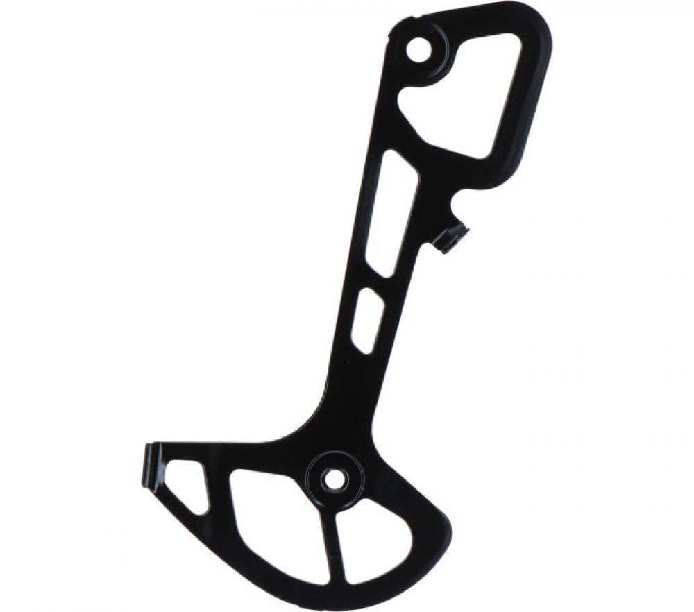 Schwarzes Ersatz-Kettenleitblech für Shimano Deore RD-M6100 12-fach Schaltwerk.
