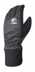 Chiba City Liner Winterhandschuh Schwarz Gr. XXL - wind- & wasserdicht, Primaloft-Futter, Touchfinger, Carbon-Grip & Reflexelemente
