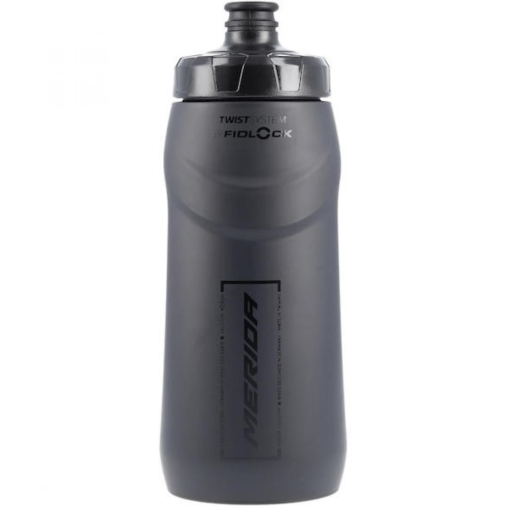 Merida Trinkflasche SWIVEL schwarz 680 ml - magnetische Fahrradlasche mit Fidlock System