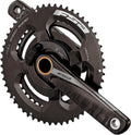 FSA Leistungsmesskurbel Powerbox Road Carbon 2x 177,5 mm Schwarz - präzise Wattmessung